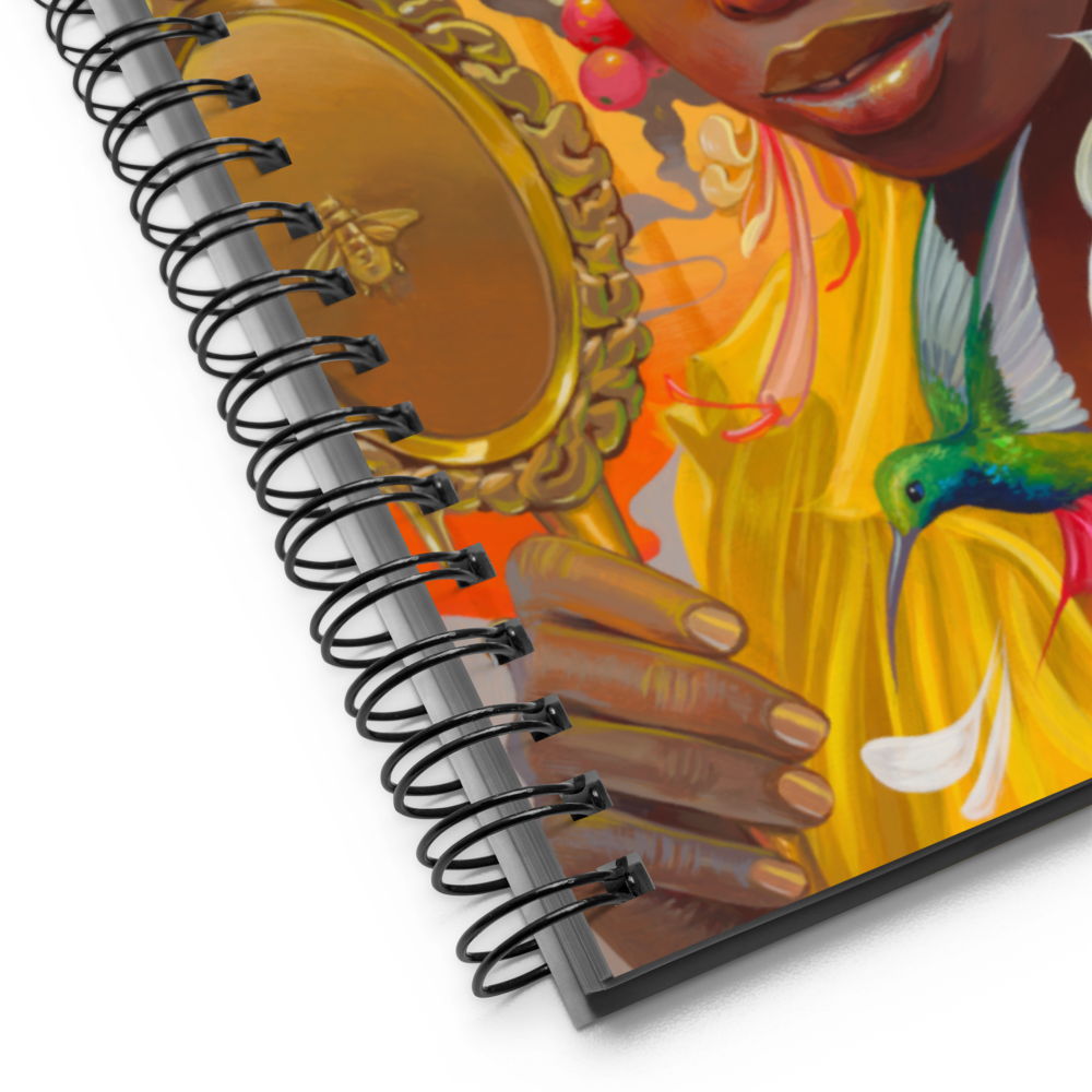 ‘Honeysuckle’ College Ruled Spiral Notebook